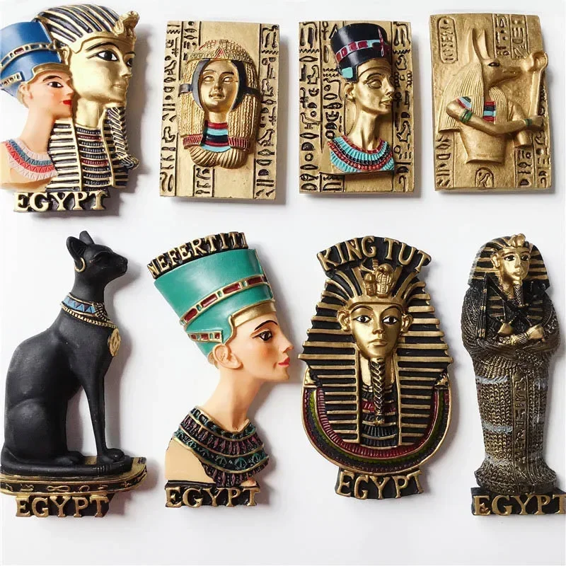 Home Decor Egypt - 이집트 아누비스 신화 여왕 냉장고 자석,