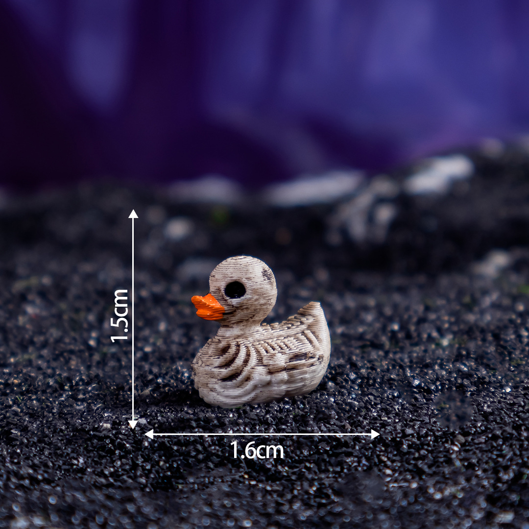 Home Decor Resin - 고딕 해골 오리 레진 장식품 피규어,
