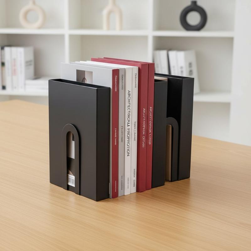 1쌍의 L자형 철제 북엔드, 가정 장식 및 디자인을 위 - Aesthetic Bookend 리뷰 및 가격