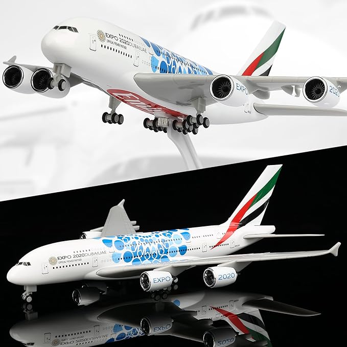 30cm UAE 엑스포 A380 항공 다이캐스트 레진  - Home Decor Expo 리뷰 및 가격