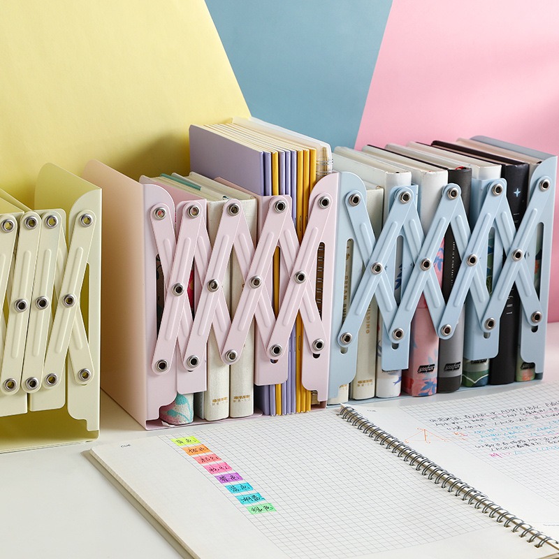 대용량 금속 접이식 책꽂이, 간편한 책꽂이, 책꽂이,  - Aesthetic Bookend 리뷰 및 가격