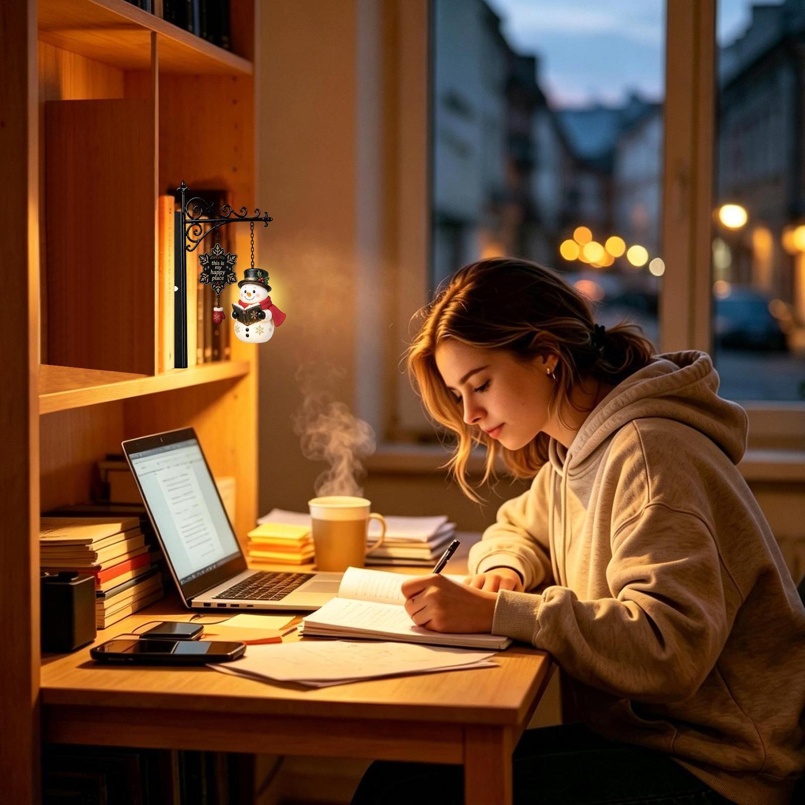 책꽂이 램프와 북엔드 장식용 빈티지 스타일 LED 조명 - Aesthetic Bookend 리뷰 및 가격