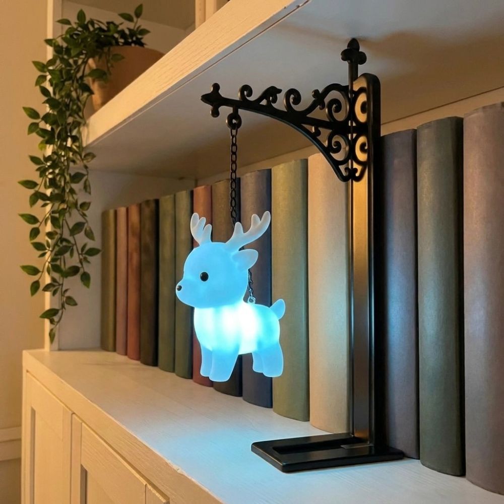 나이트 라이트 빈티지 올빼미 책장 램프 철제 사슴 새  - Aesthetic Bookend 리뷰 및 가격