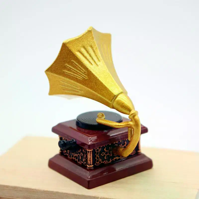 인형 집 빈티지 축음기 미니어처 모델 거실 액세서리 인 - Home Decor Retro 리뷰 및 가격