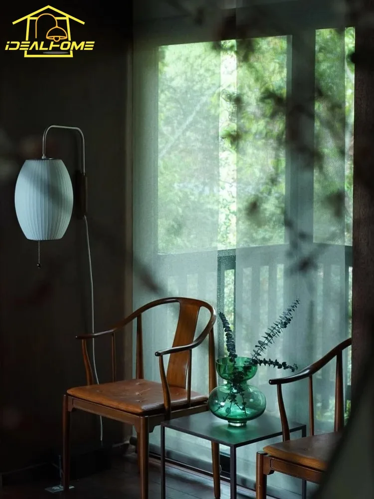 이탈리아 디자인 미니멀리스트 분위기 실크 벽 램프 LE - Home Decor Design 리뷰 및 가격
