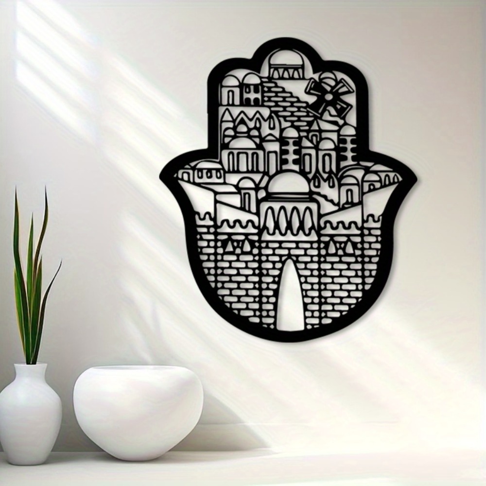 CIFBUY 철제 벽 장식 이슬람 건축 예술 예루살렘  - Home Decor Wall Art 리뷰 및 가격