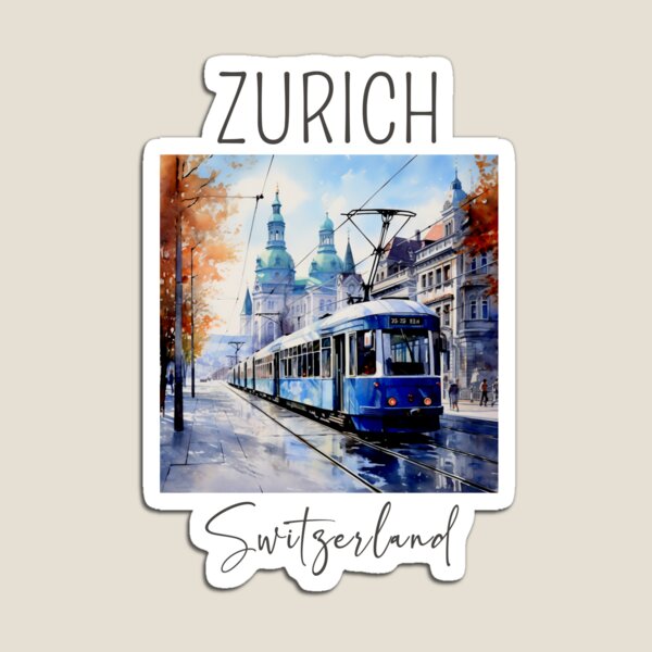 Zurich Switzerl 자석의 수채화 디자인 아기 - Home Decor Zurich 리뷰 및 가격