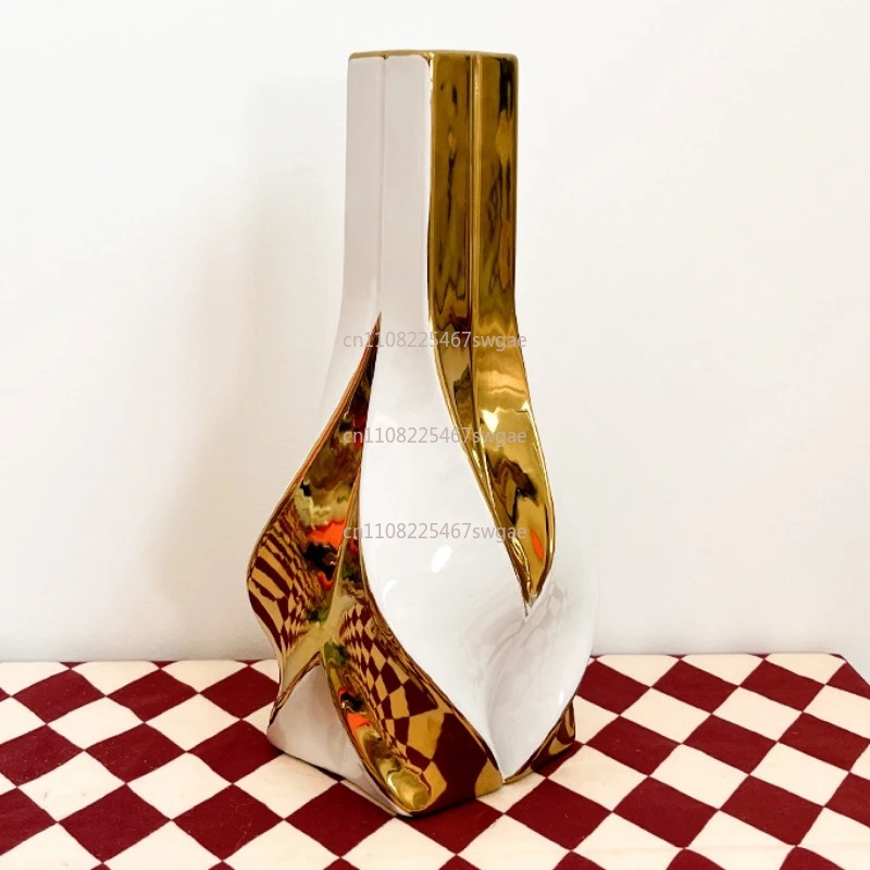 거실 장식용 창의적인 꽃꽂이 장식품 도자기 대형 화이트 - Home Decor Retro 리뷰 및 가격