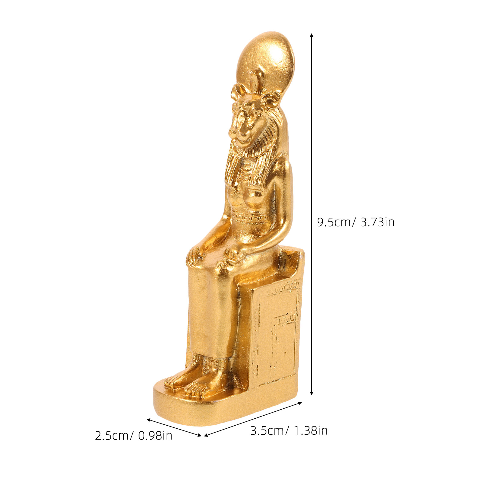 2Pcs 고대 이집트 수지 스핑크스 동상 장식품 장식용 - Home Decor Egypt 리뷰 및 가격