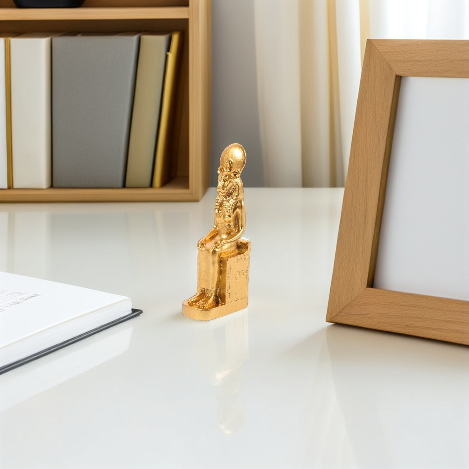 2Pcs 고대 이집트 수지 스핑크스 동상 장식품 장식용 - Home Decor Egypt 리뷰 및 가격